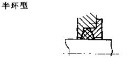 半環型毛氈密封件