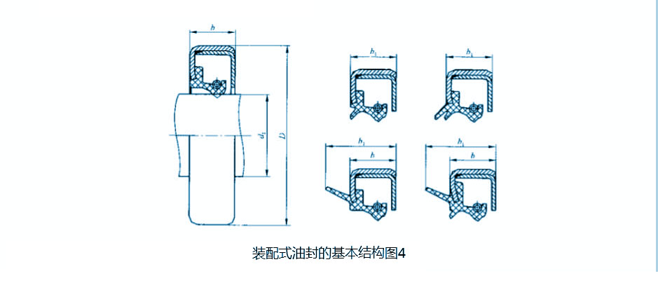 裝配式油封結構圖