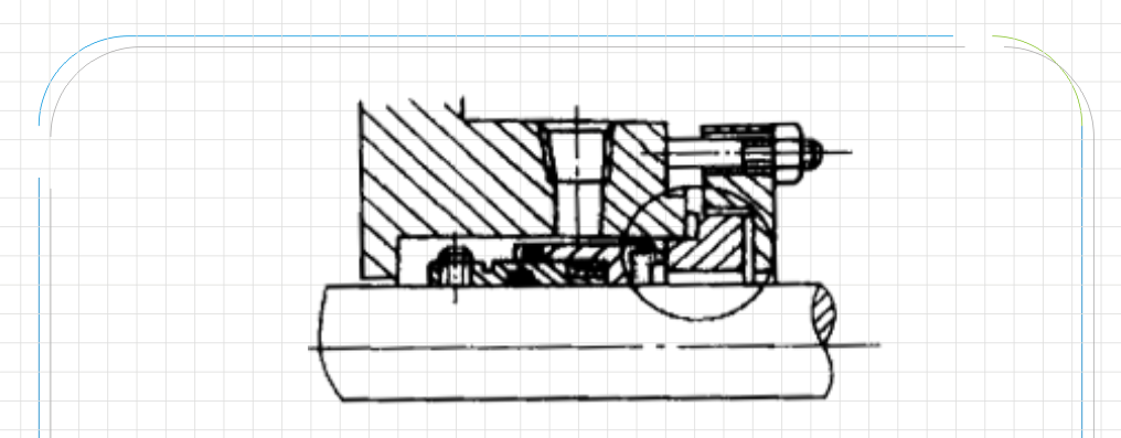 彈簧與介質不接觸的液壓密封件解決含固體顆粒介質結構措施(圖1) 彈簧與介質不接觸的液壓密封件解決含固體顆粒介質結構措施(圖1)