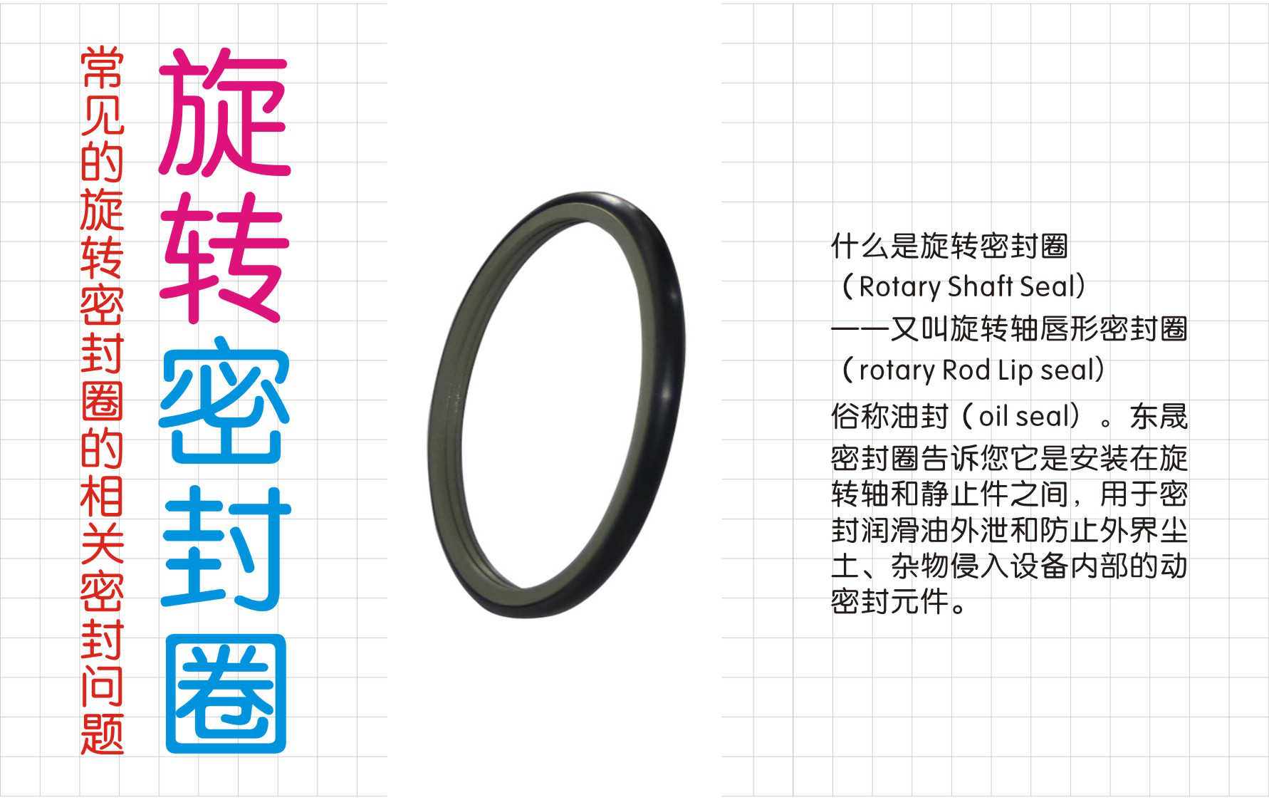 常見的旋轉密封圈的相關密封問題？之一