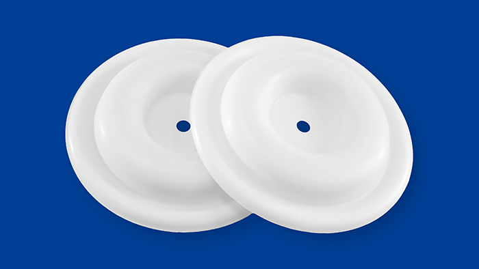 氟塑材料制品的氣動隔膜泵膜片密封件產品圖