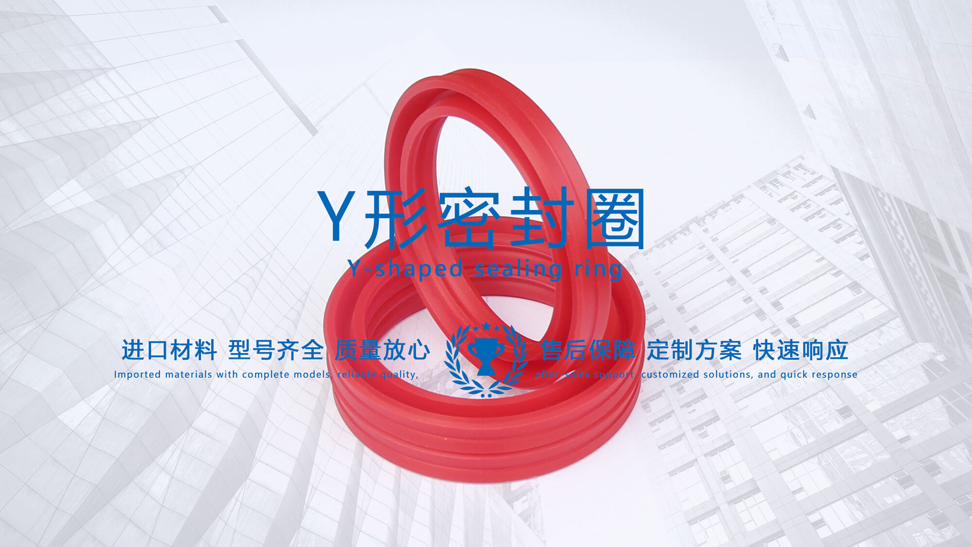 y型密封圈（又Y形密封圈，Y形圈，Y型圖或唇形密封圈，密封件油封膜片） (2)