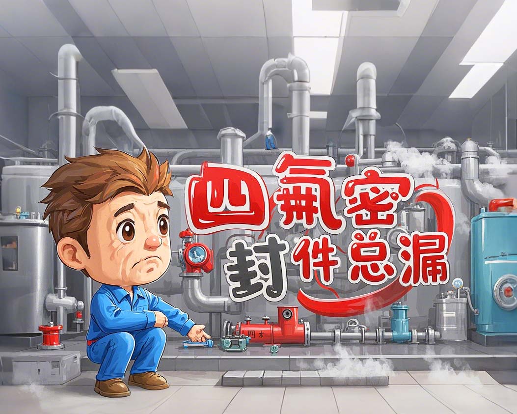 四氟密封件總漏案例丨可能是你安裝時3次“瞎折騰”！?