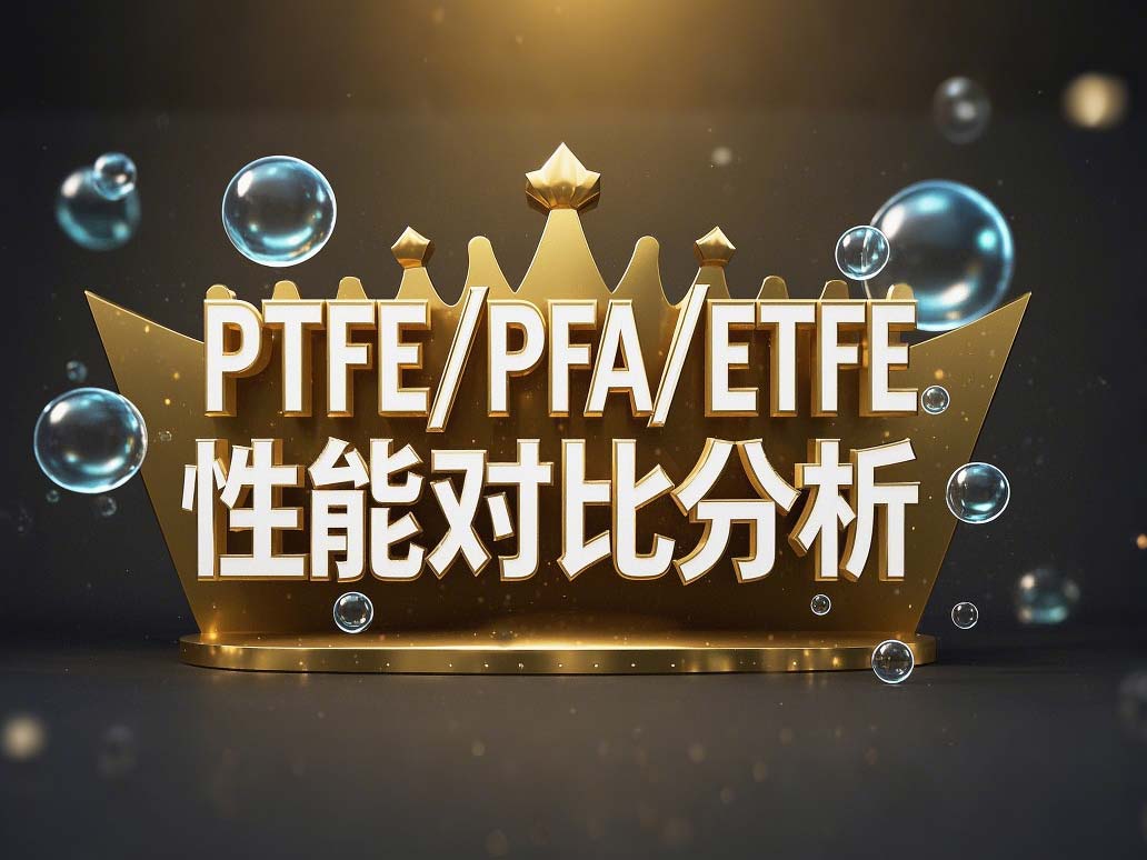 PTFE/PFA/ETFE環境造型案例丨工程氟塑料制品的核心材料性能對比分析！