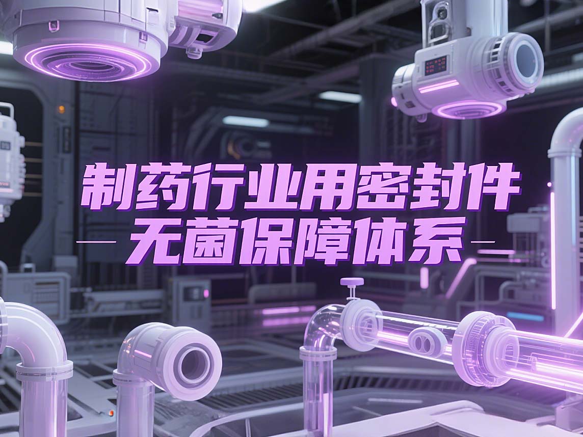 制藥行業丨雙層彈簧泛塞封密封件 ? 無菌保障體系！