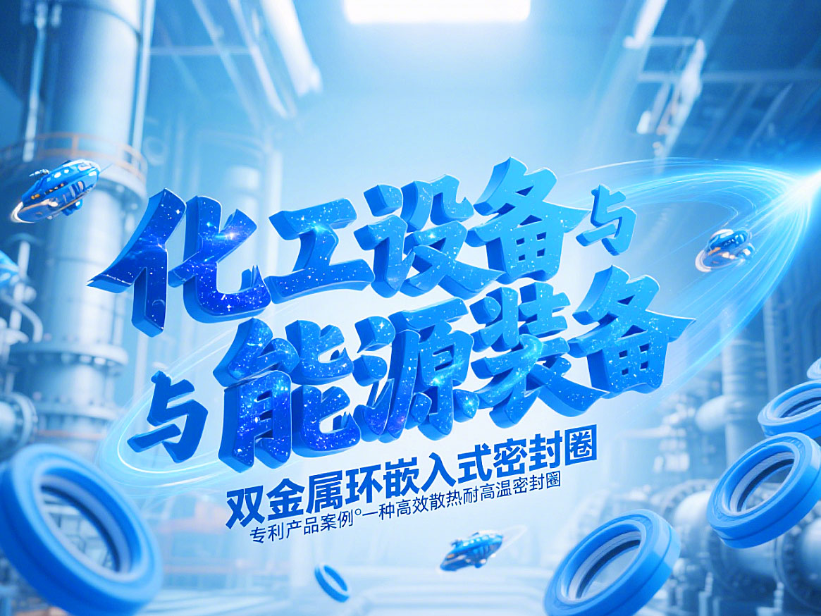 專利產品案例 ? 一種高效散熱耐高溫密封件:雙金屬環嵌入式密封件!