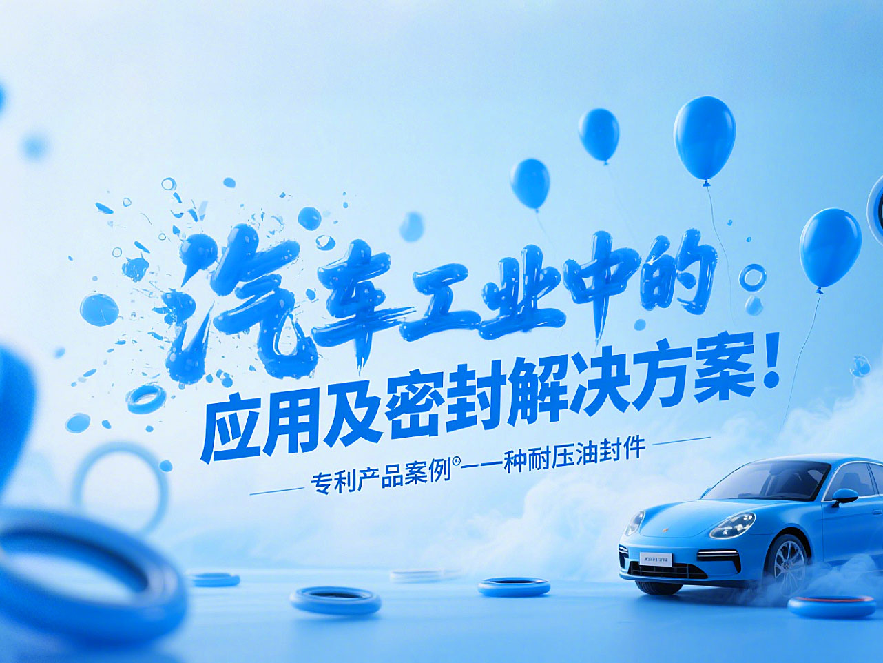 專利產品案例 ? 一種耐壓油封件：汽車工業中的應用及密封解決方案！