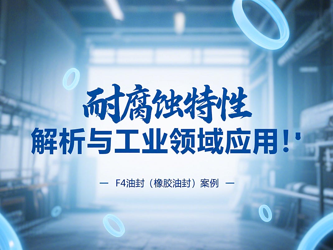 耐腐蝕的?F4油封（橡膠油封）的特性解析與工業領域應用！?