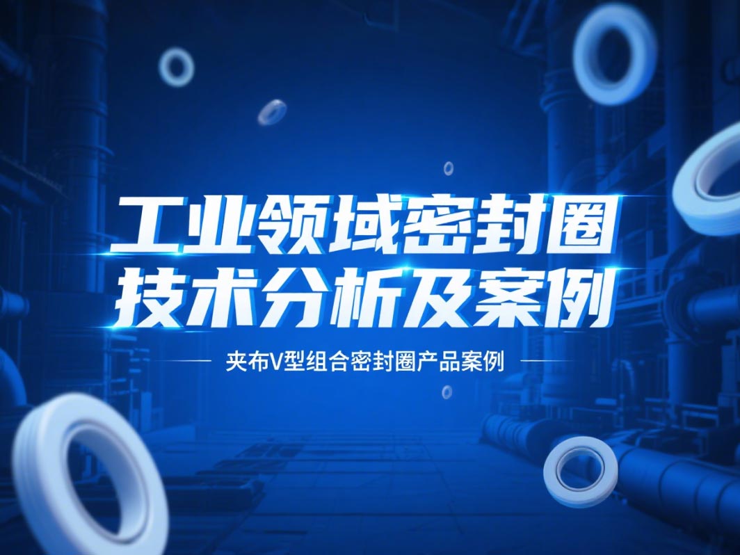 夾布V型組合密封件 ? 工業領域密封件技術分析及案例！