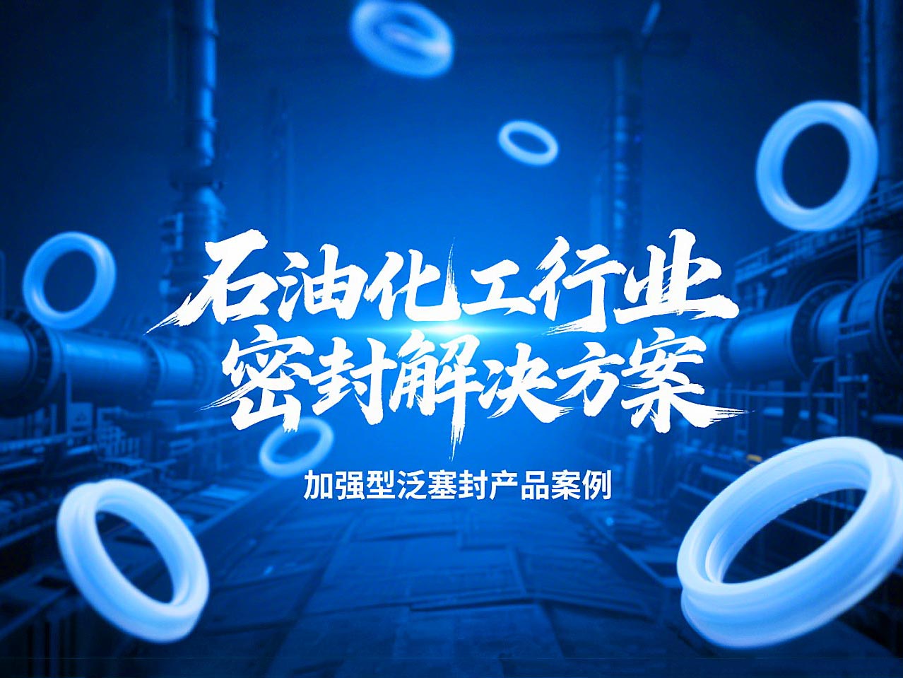 加強型泛塞封產品案例 ? 石油化工行業的密封解決方案！?