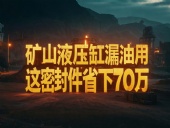液壓缸老是漏油？礦山上用這密封件，一年省下70萬！?