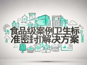 軸孔用PTFE油封密封件+食品加工設備案例丨中的高衛生標準密封解決方案！?